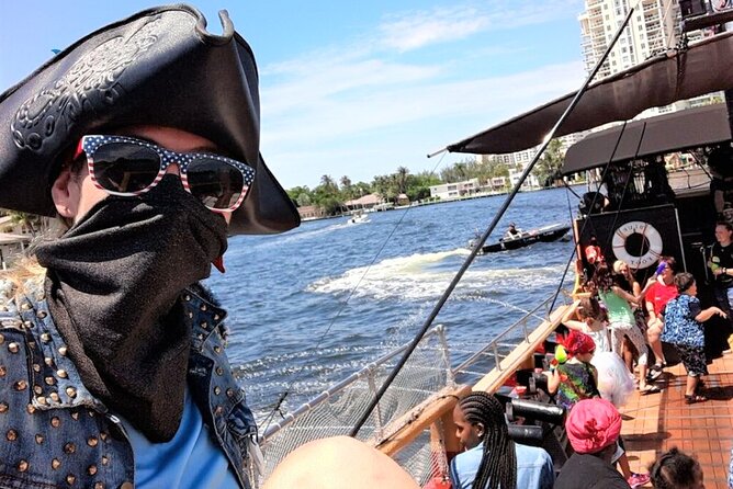 1-Hour Interactive Pirate Cruise (arrive 30 minutes early) - Weather, water, and day-to-day reliability