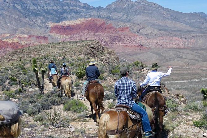 2-Hour Horseback Riding through Red Rock Canyon - Two hours on rocky desert trails