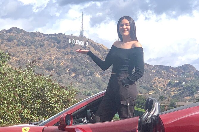 30-Minute Luxury Driving Tour: Explore Hollywood in a Ferrari - Hollywood Boulevard brings the movie-set feeling