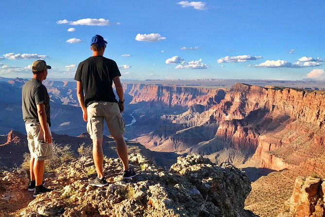 4-Hour Biblical Creation + Sunset Tour • Grand Canyon National Park South Rim - Navajo Point looks beyond the canyon