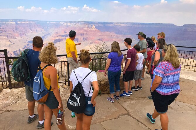 4-Hour Biblical Creation + Sunset Tour • Grand Canyon National Park South Rim - Yavapai Point sets the frame