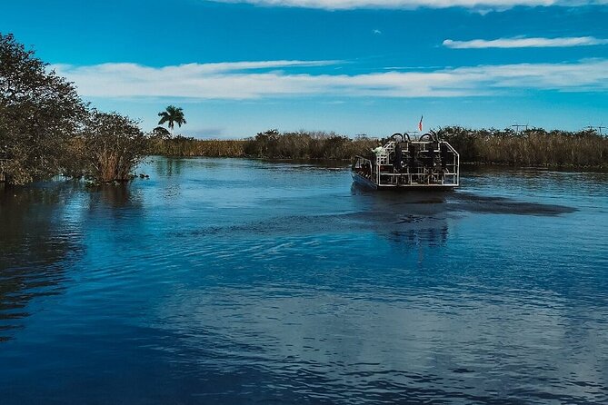 60 min. Everglades Airboat ride & pick-up ,small group +pro guide - The drive from Miami is part of the experience