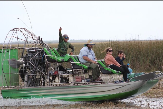 60 Minutes Small Group Everglades Airboat Ride in Miami - Practical comfort tips for the boat