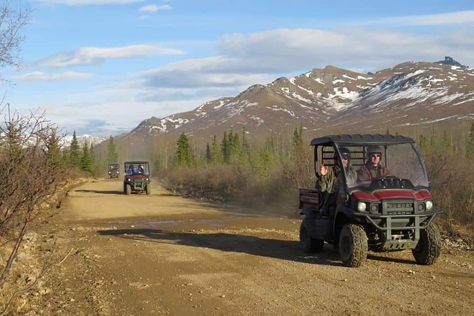 Alaskan Back Country Side by Side ATV Adventure with Meal - Breakfast, lunch, or dinner in the woods