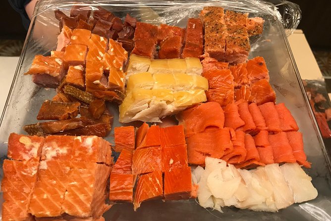 Anchorage City Tour w/ Taste of Wild Smoked Salmon & Reindeer Sausage - Starting at the Ulu Factory