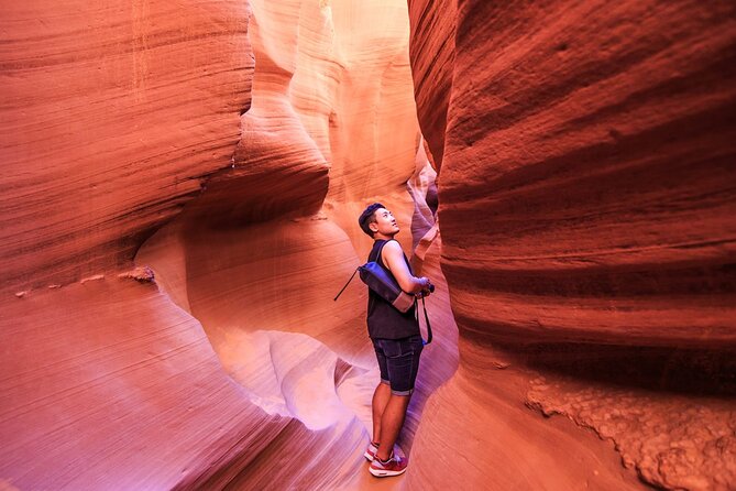 Antelope Canyon and Horseshoe Bend Day Trip from Las Vegas - Lower Antelope Canyon and its twisting sandstone walls