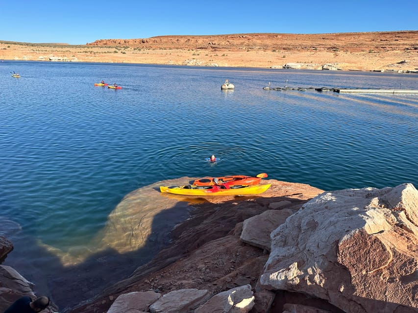 Antelope Canyon Lake Powell: Guided Kayaking & Hike Tour - Meeting at Antelope Point Launch Ramp