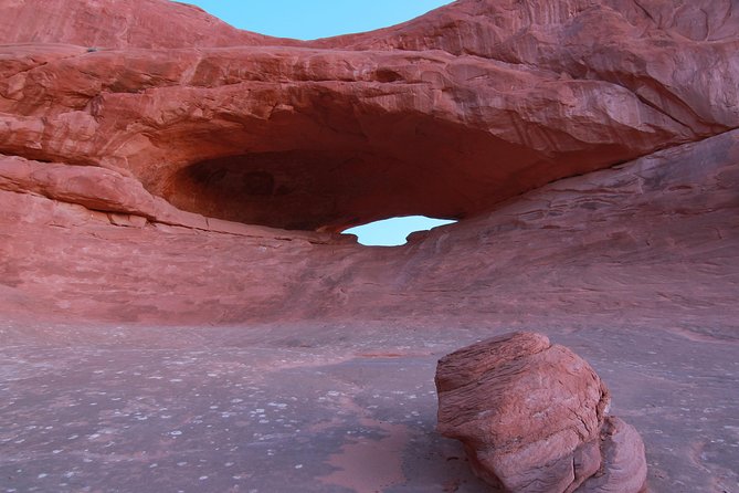 Arches National Park 4x4 Adventure from Moab - Tower Arch, a short but steep reward
