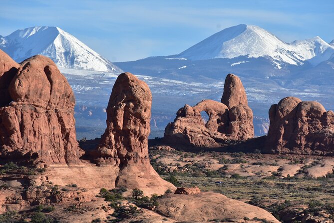 Arches National Park 4x4 Adventure from Moab - Fossil tracks near Utahraptor State Park