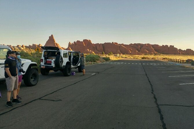 Arches National Park Back Country Adventure from Moab - Sand Dune Arch: a short walk to a tucked-away formation