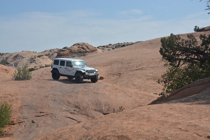 Arches National Park Back Country Adventure from Moab - What the Jeep ride feels like