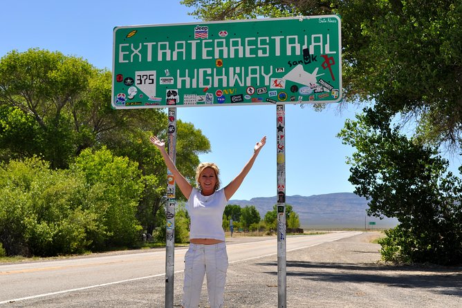 Area 51 Day Tour from Las Vegas with Alien and UFO Hotspots - The Extraterrestrial Highway and the dry lake