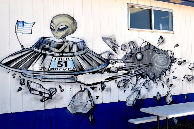 Area 51 Day Tour from Las Vegas with Alien and UFO Hotspots - The Black Mailbox and the Area 51 perimeter