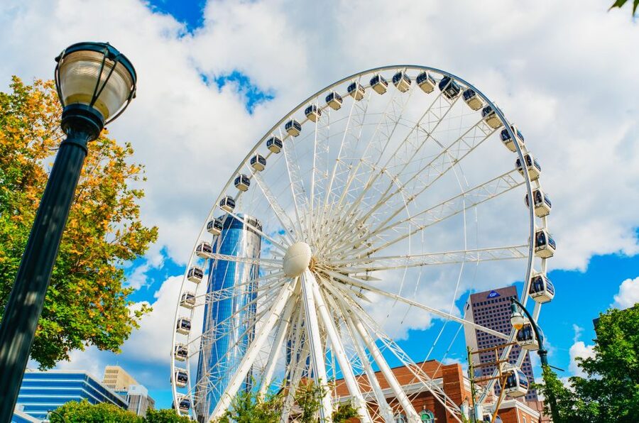 Atlanta: SkyView Ferris Wheel Ticket - The main weakness: window condition