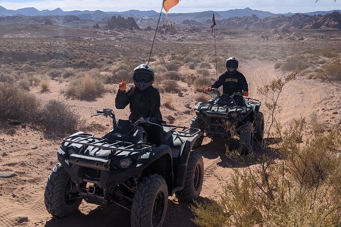 ATV Tour and Dune Buggy Chase Dakar Combo Adventure from Las Vegas - Two desert rides in one long Las Vegas day