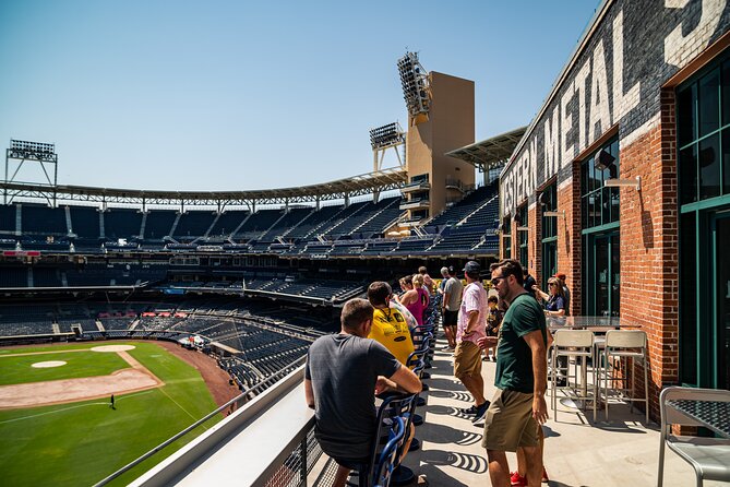 Behind-the-Scenes at Petco Park Tour - Looking down from the press box