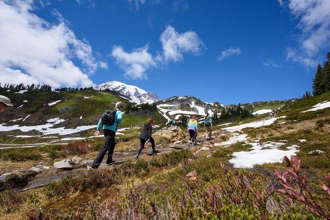 Best of Mount Rainier National Park from Seattle: All-Inclusive Small-Group Tour - The visitor center and Myrtle Falls