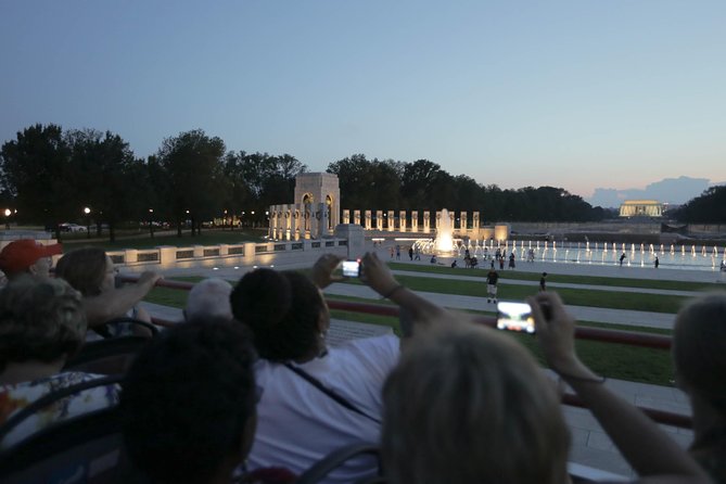 Big Bus DC: Monuments & Memorials Night Tour by Open-top Bus - Iwo Jima, Arlington, and the wider route