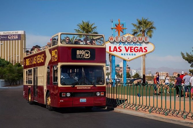 Big Bus Las Vegas: Hop-On Hop-Off Sightseeing Bus Tour - Stop 1: MGM Grand starts the Strip circuit