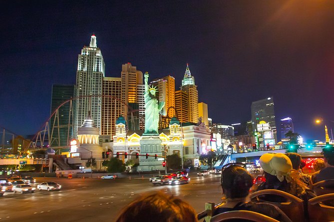 Big Bus Las Vegas: Sightseeing Night Tour by Open-Top Bus - The Welcome to Fabulous Las Vegas Sign