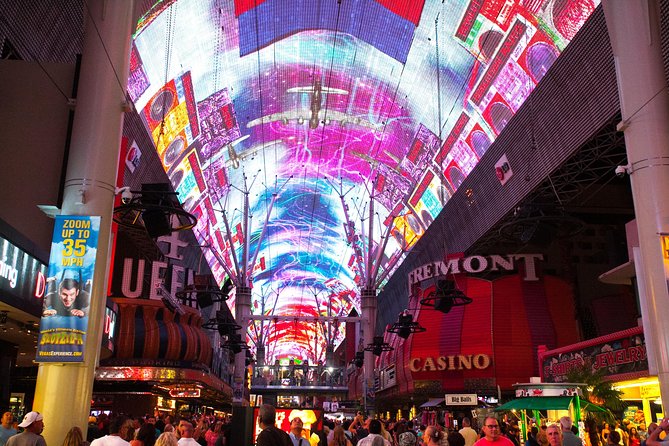 Big Bus Las Vegas: Sightseeing Night Tour by Open-Top Bus - Digital commentary instead of a live guide