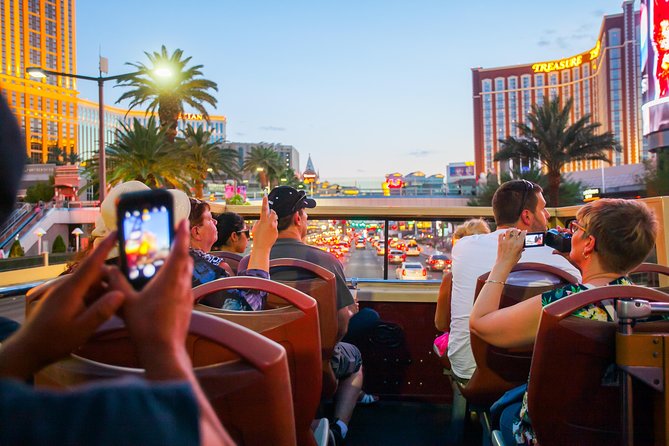 Big Bus Las Vegas: Sightseeing Night Tour by Open-Top Bus - Choosing between the 8 PM and late-night departures