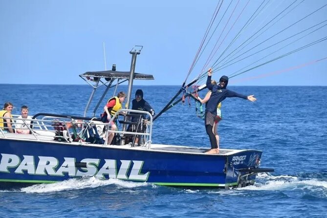 Big Island Parasailing Experience - The Kona Coast from high above the water