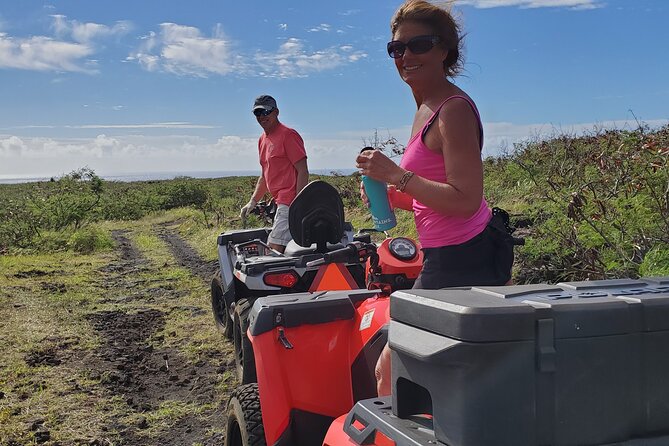 Big Island Southside ATV Tour - The first rough miles to the lava tube