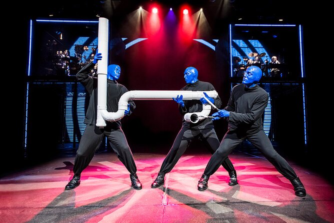 Blue Man Group at the Luxor Hotel and Casino - Entering the Luxor theater on the Las Vegas Strip