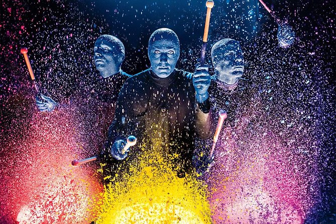 Blue Man Group at the Luxor Hotel and Casino - Sound, lights, and audience comfort