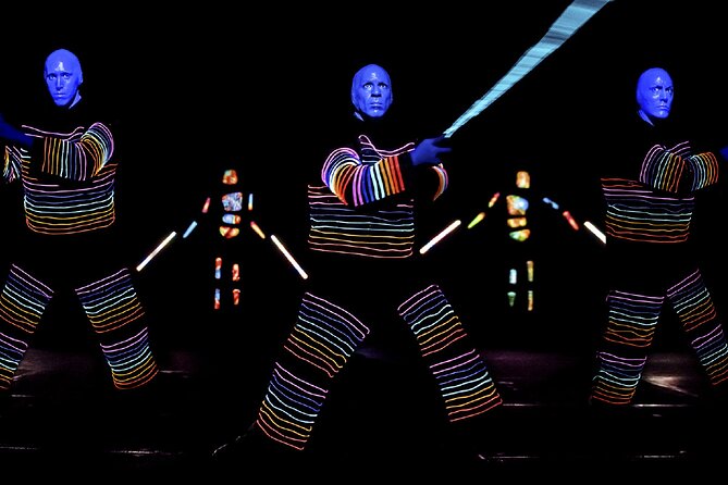 Blue Man Group at the Luxor Hotel and Casino - Seating and ticket value at $54.99