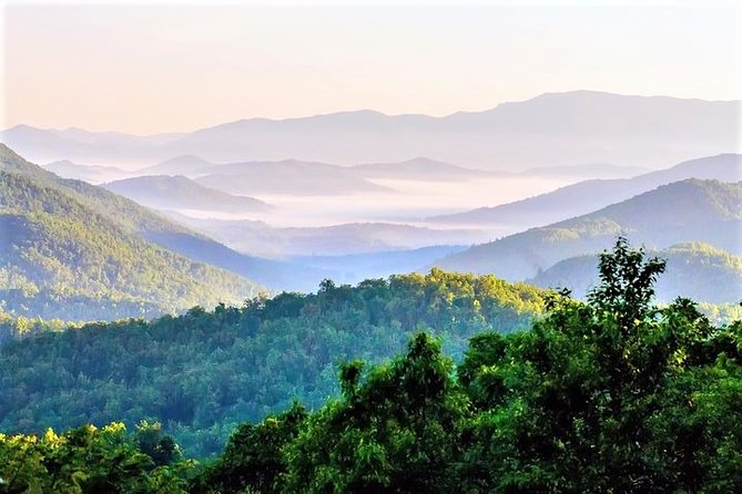 Blue Ridge Parkway Waterfalls Hiking Tour from Asheville - Pisgah Forest brings the first waterfall