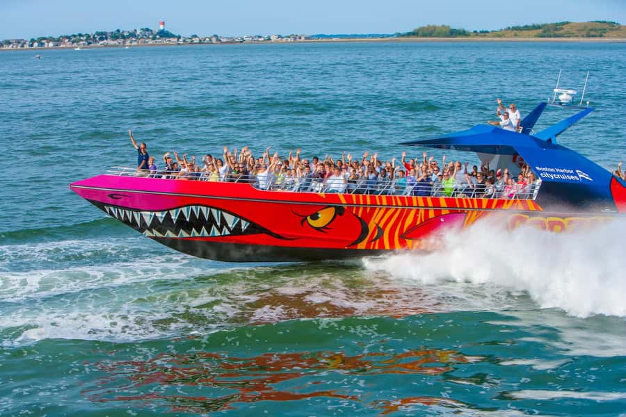 Boston: City Cruises Harbor Codzilla High Speed Thrill Boat - Key points to know before boarding