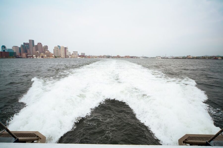 Boston: City Cruises Whale Watching Cruise - The ride past Castle Island and Boston Harbor Islands
