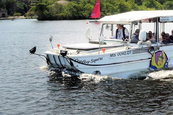 Boston Duck Boat Sightseeing City Tour with Cruise Along Charles River - Back Bay Views Along Newbury and Boylston Streets