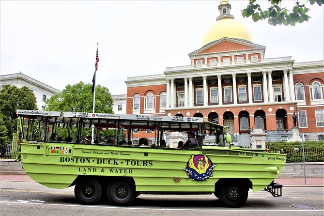 Boston Duck Boat Sightseeing City Tour with Cruise Along Charles River - The Twenty-Minute Splashdown on the Charles River