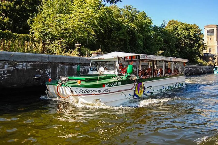 Boston Duck Tour: The Original and World-Famous - Quincy Market and the city’s food district