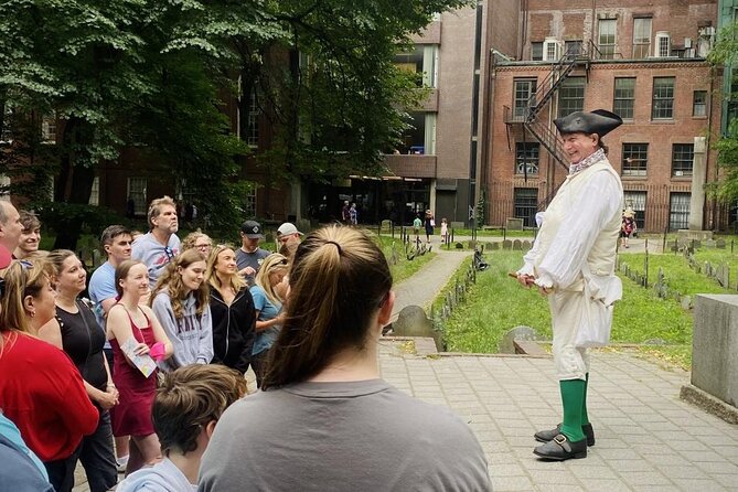 Boston Freedom Trail Walking Tour with Costumed Guide - Paul Revere House and Paul Revere Mall