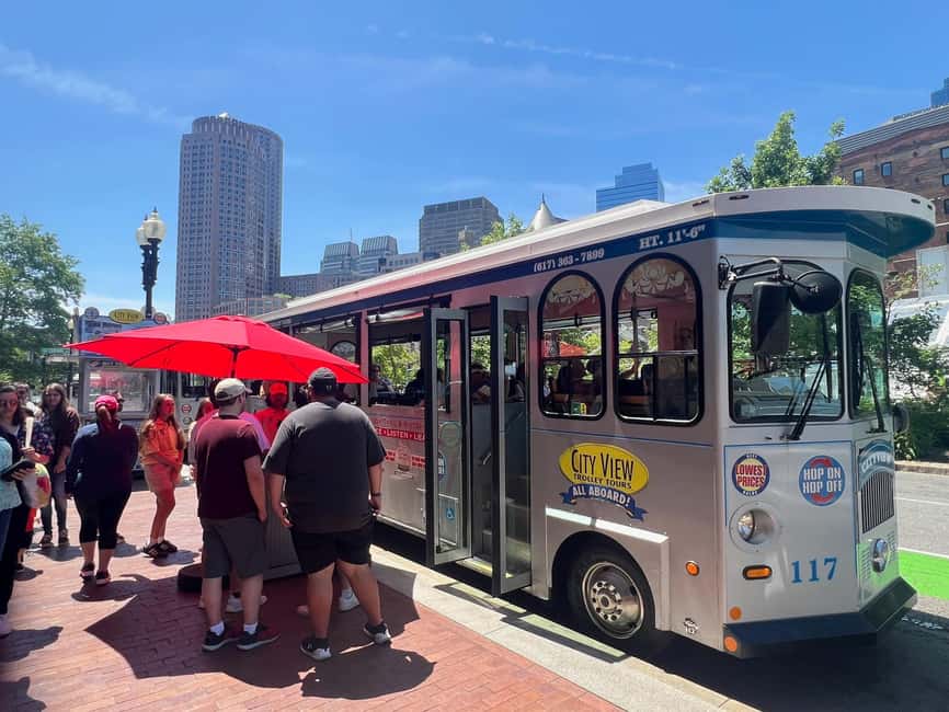 Boston: Hop-On, Hop-Off 20+ Stops Trolley Ticket - Key things to know before boarding