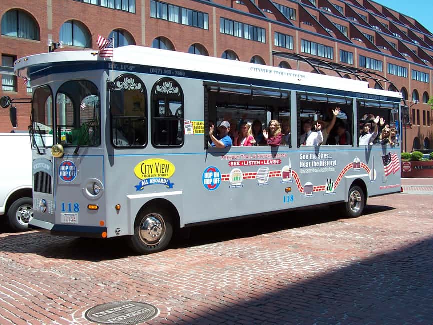 Boston: Hop-On, Hop-Off 20+ Stops Trolley Ticket - North End, Paul Revere, and the Old North Church