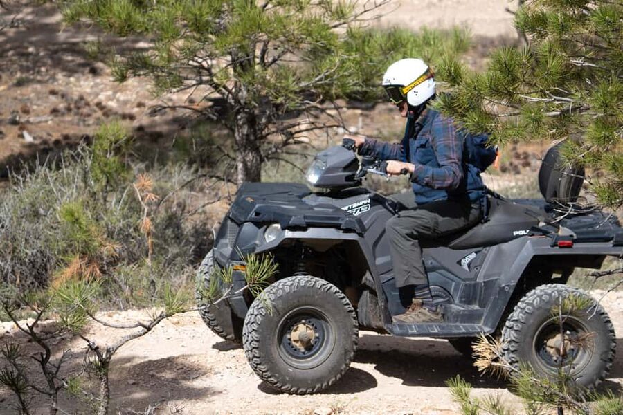 Bryce Canyon City Guided ATV/RZR Tour - How much of the hour is spent driving?