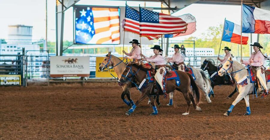 Bulverde: Saturday Night Rodeo General Admission Ticket - BBQ, steak, margaritas, and Western browsing