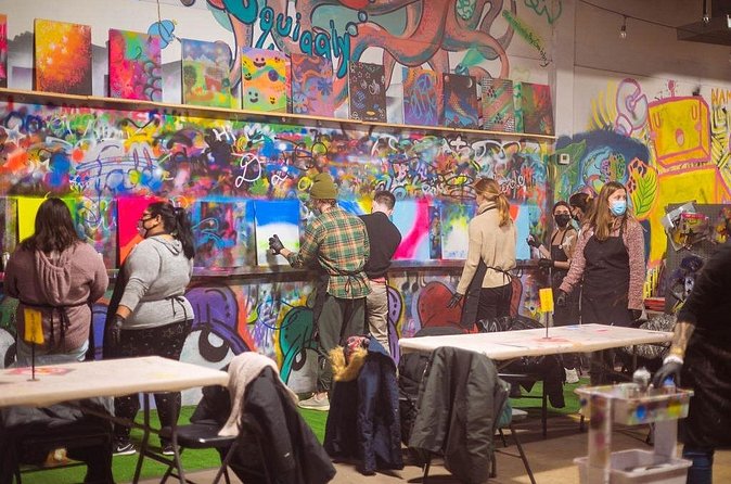 BYOB Spray Paint and Sip at Studio W.I.P. - Is $45 a fair price?