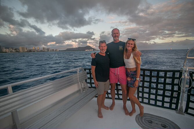 BYOB Sunset Cruise off the Waikiki Coast - Sunset, city lights, and the best part of the ride