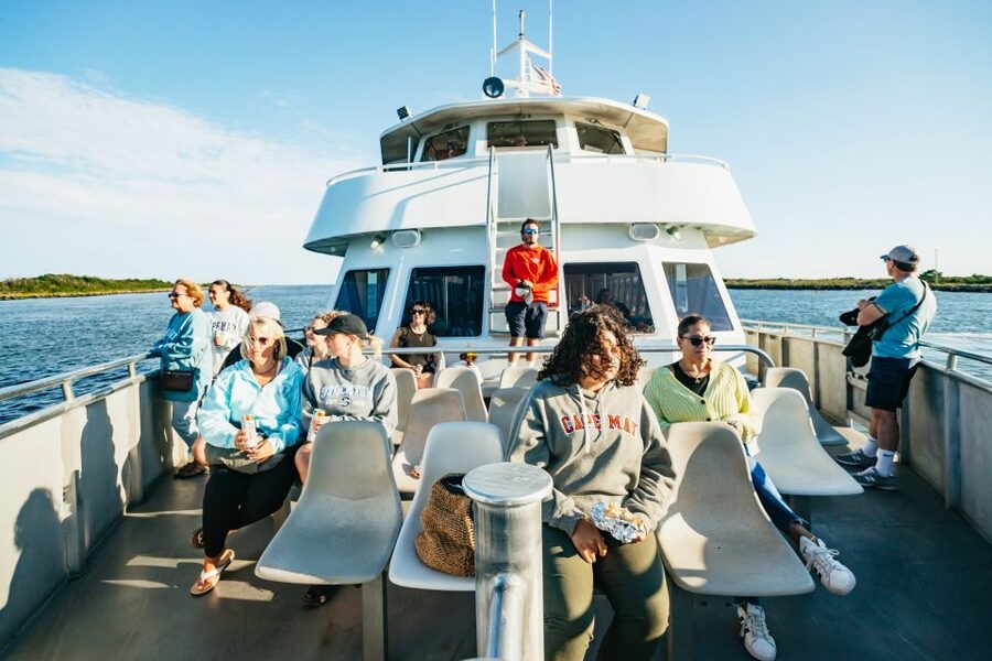 Cape May: Cape May Island Sunset Cruise & Dolphin Watching - Free pizza, hot dogs, and drinks for purchase