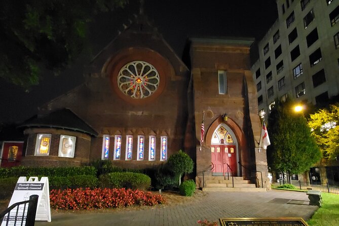 Carolina History and Haunts Charlotte Historical Ghost Walking Tour - Old Settlers Cemetery closes the evening