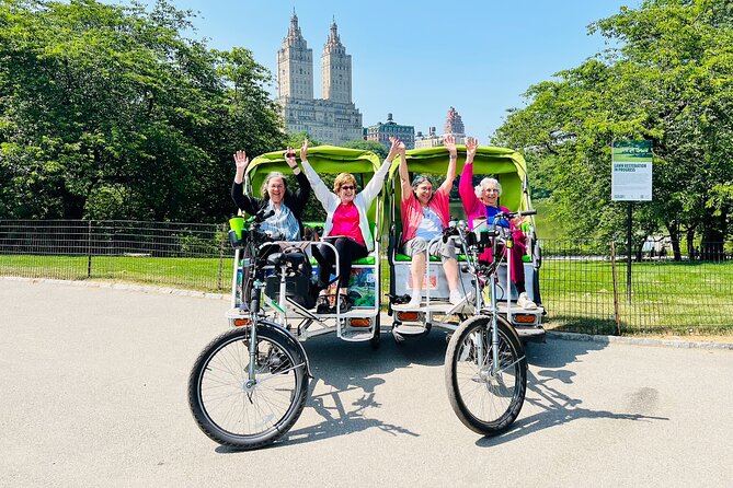 Central Park Pedicab Guided Tours - The Mall, Cherry Hill, and Bethesda Terrace