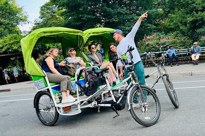 Central Park Pedicab Guided Tours - Starting Near Sixth Avenue and Wollman Rink