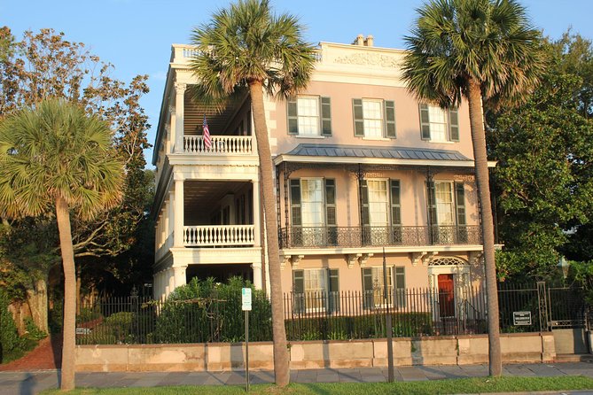 Charleston City Sightseeing Bus Tour - Rainbow Row and Charleston’s colorful facades