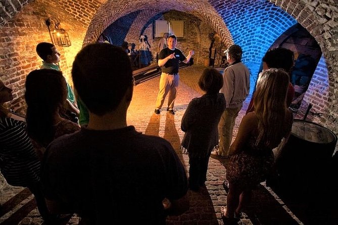 Charleston Ghost & Dungeon Night-Time Walking Tour with Entry to Provost Dungeon - The French Quarter after dark
